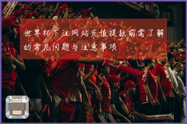 世界杯下注网站充值提款前需了解的常见问题与注意事项