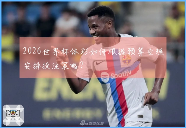 2026世界杯体彩如何根据预算合理安排投注策略？
