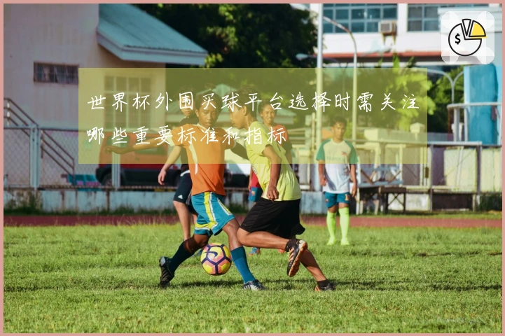 世界杯外围买球平台选择时需关注哪些重要标准和指标