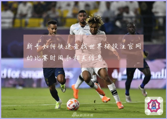 新手如何快速查找世界杯投注官网的比赛时间和相关信息