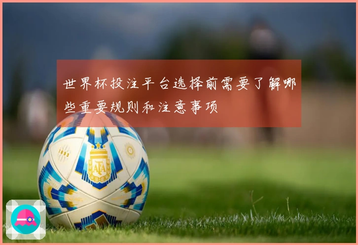世界杯投注平台选择前需要了解哪些重要规则和注意事项