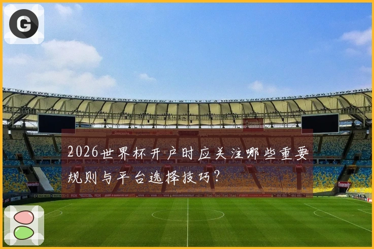 2026世界杯开户时应关注哪些重要规则与平台选择技巧？