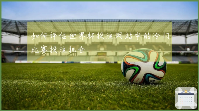 如何评估世界杯投注网站中的冷门比赛投注机会