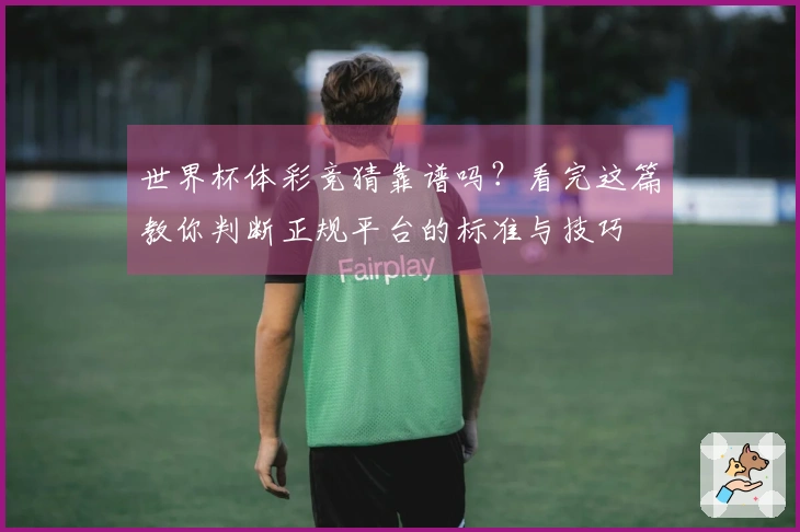 世界杯体彩竞猜靠谱吗？看完这篇教你判断正规平台的标准与技巧